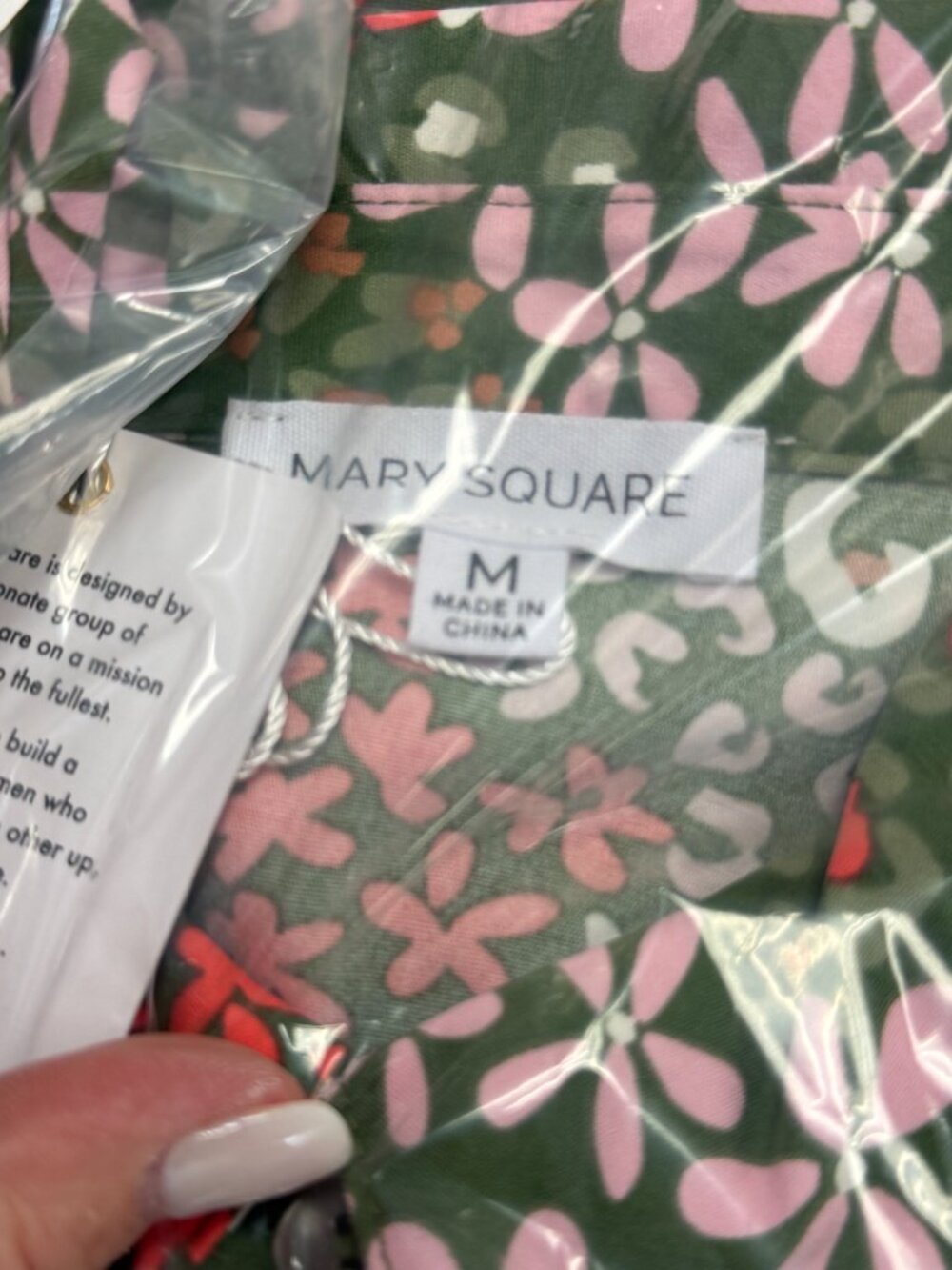 Rory Dress , Open Meadows Green by Mary Square - Picture 9 of 11